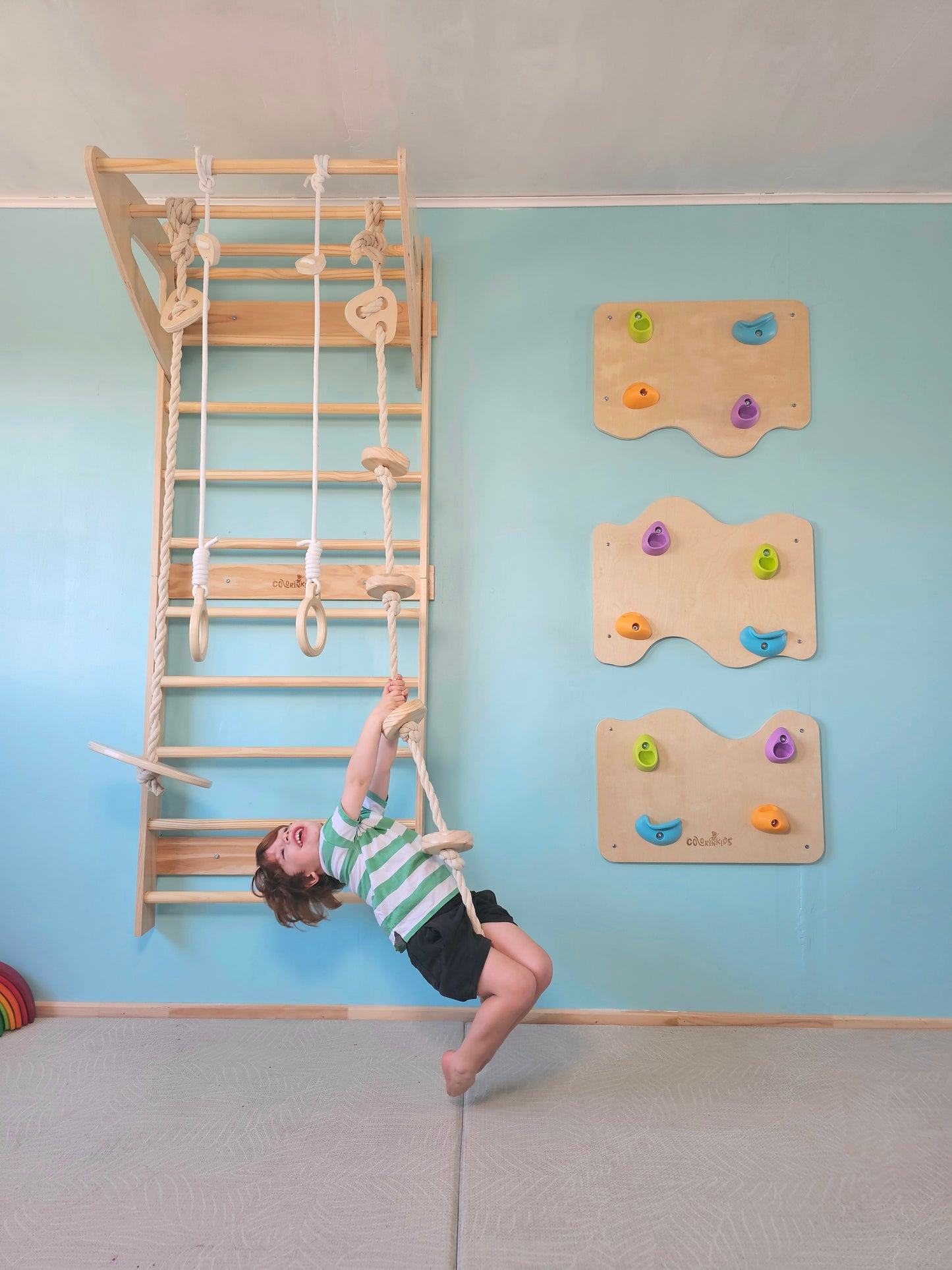 PACK TREPAKIDS- Aventura Vertical + Escalada Sensorial en Casa