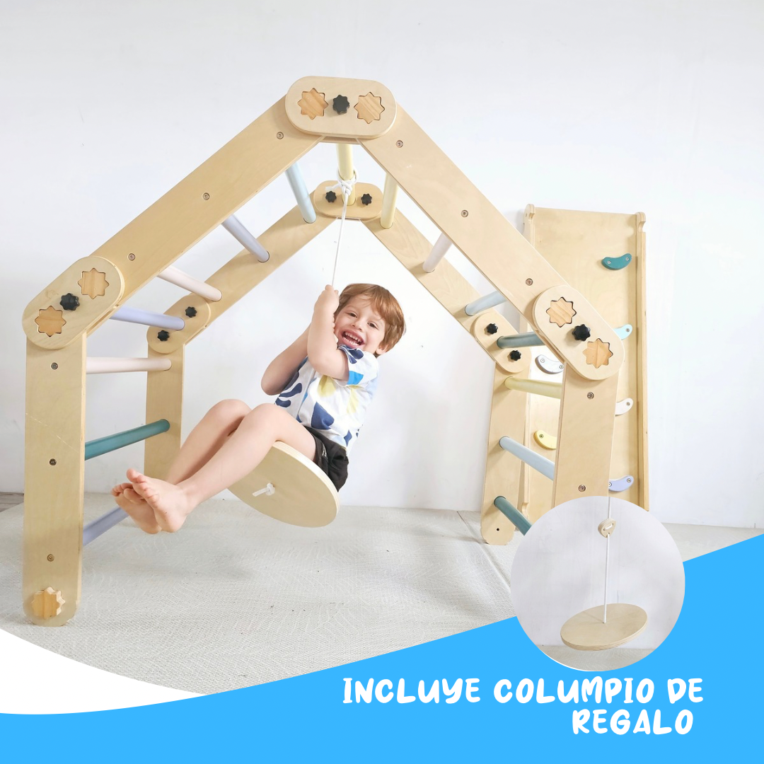 Triángulo evolutivo - exploración infinita para el desarrollo integral.