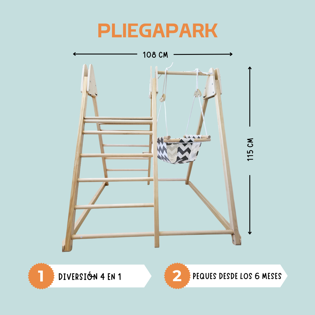 PliegaPark: Diversión sin Límites y Espacio Optimizado.