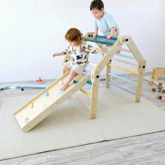 Triángulo Evolutivo 8 en 1 con Rampa y Columpio