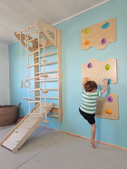 PACK TREPAKIDS- Aventura Vertical + Escalada Sensorial en Casa