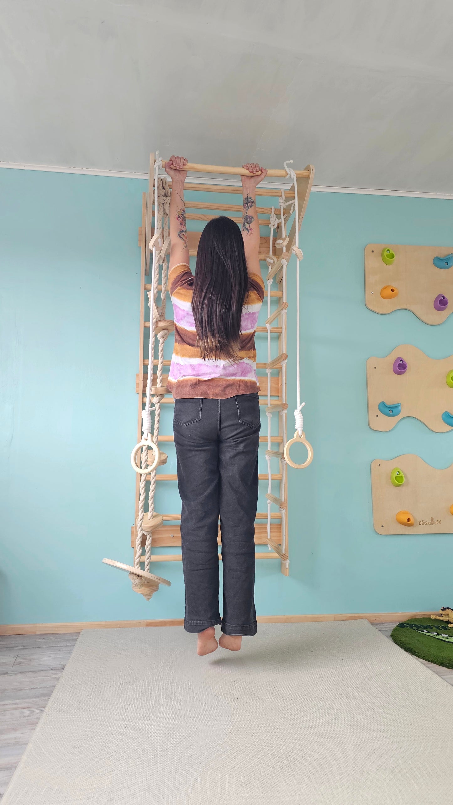 PACK TREPAKIDS- Aventura Vertical + Escalada Sensorial en Casa