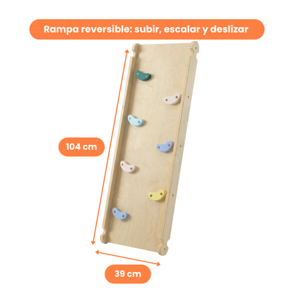 Triángulo Evolutivo 8 en 1 con Rampa y Columpio