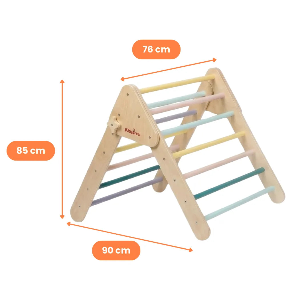 Set Pikler 4 en 1 de Madera – Circuito de Motricidad