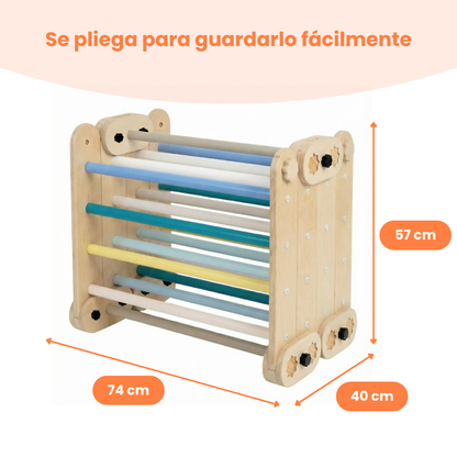 Triángulo Evolutivo 8 en 1 con Rampa y Columpio
