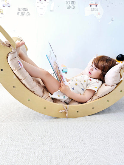 Cojín Mecedor para Balancín Waldorf XL-  Comodidad y Versatilidad para el Juego y el Descanso