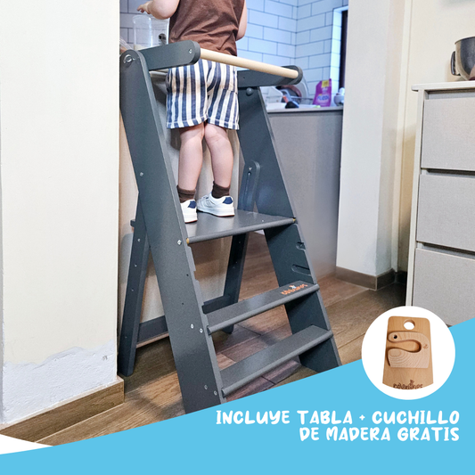 Torre de aprendizaje plegable.