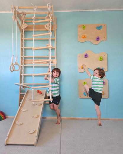 PACK TREPAKIDS- Aventura Vertical + Escalada Sensorial en Casa