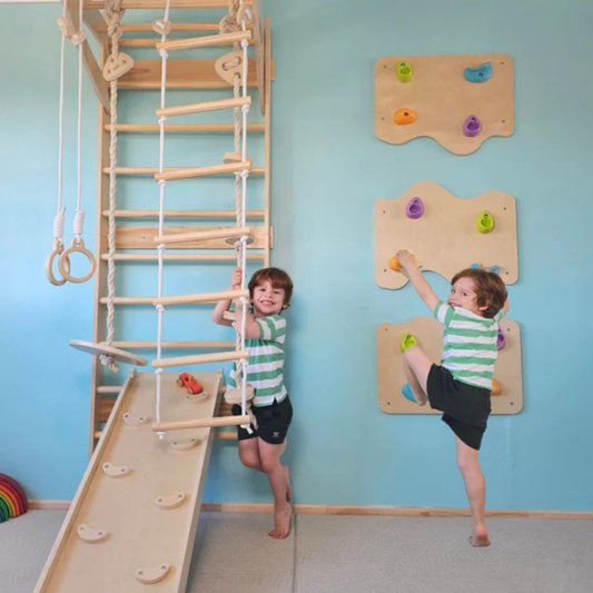 PACK TREPAKIDS- Aventura Vertical + Escalada Sensorial en Casa