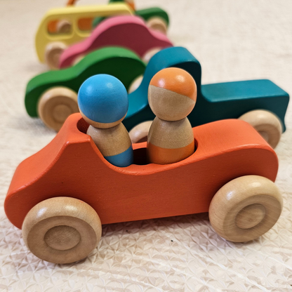 Set autos - colección que educa y entretiene.