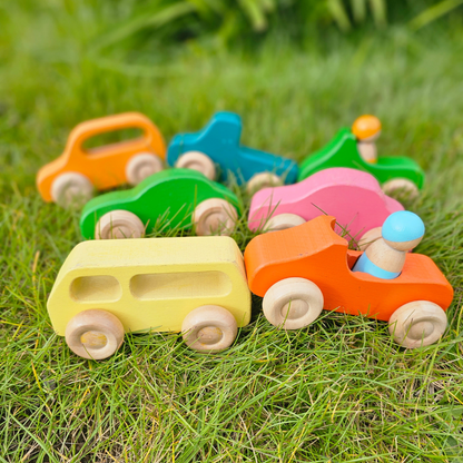 Set autos - colección que educa y entretiene.