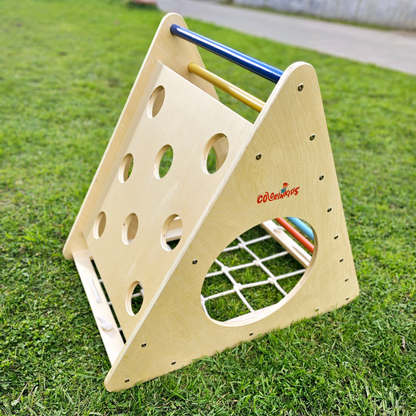 Triangulo Trepa-Aprende: Desarrollo y Diversión Garantizados + Rampa Reversible